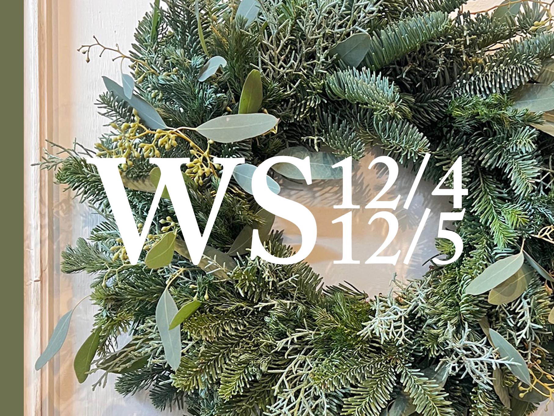 クリスマスリースワークショップ2025